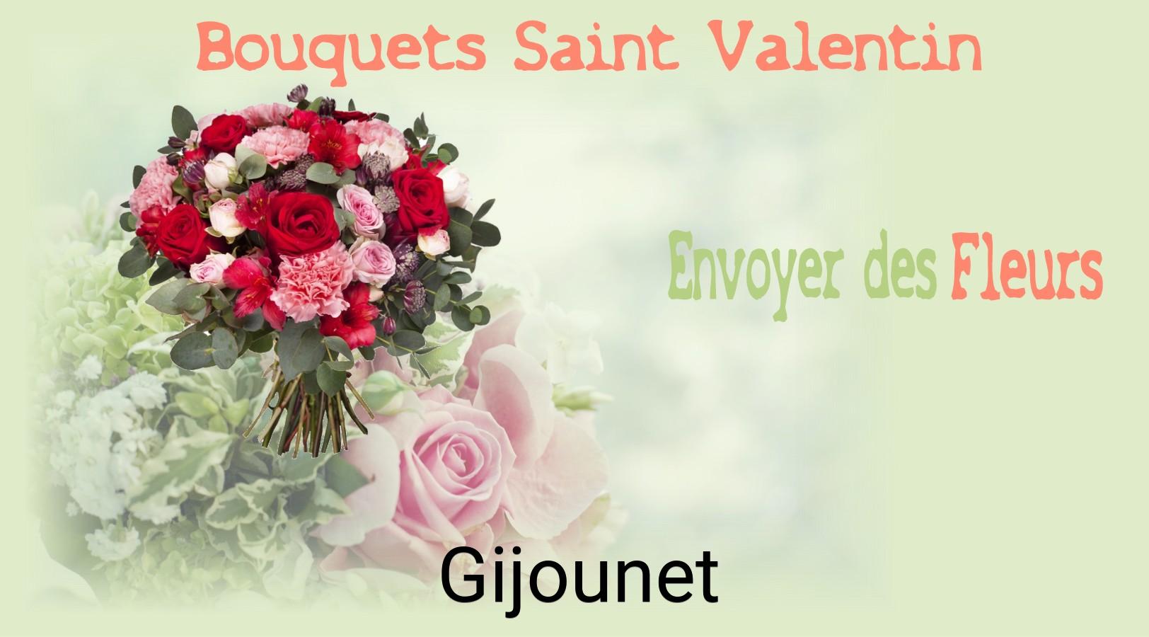 Roses de Saint-Valentin livrées à Gijounet